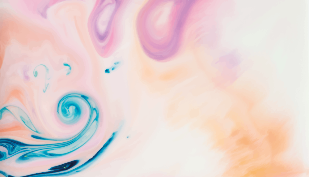 Vinyl Teppich Marmor bunter flüssigkeitswirbel - TenStickers