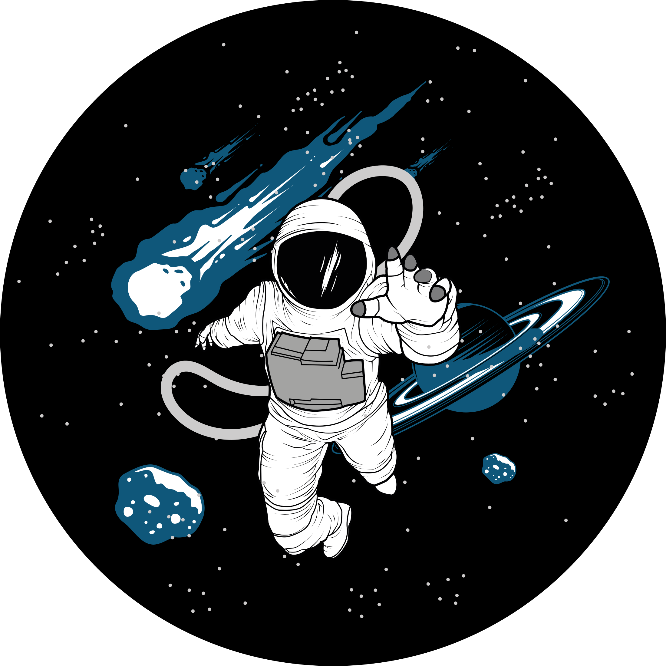 Vinyl Teppich Straßen astro-abenteuer - TenStickers