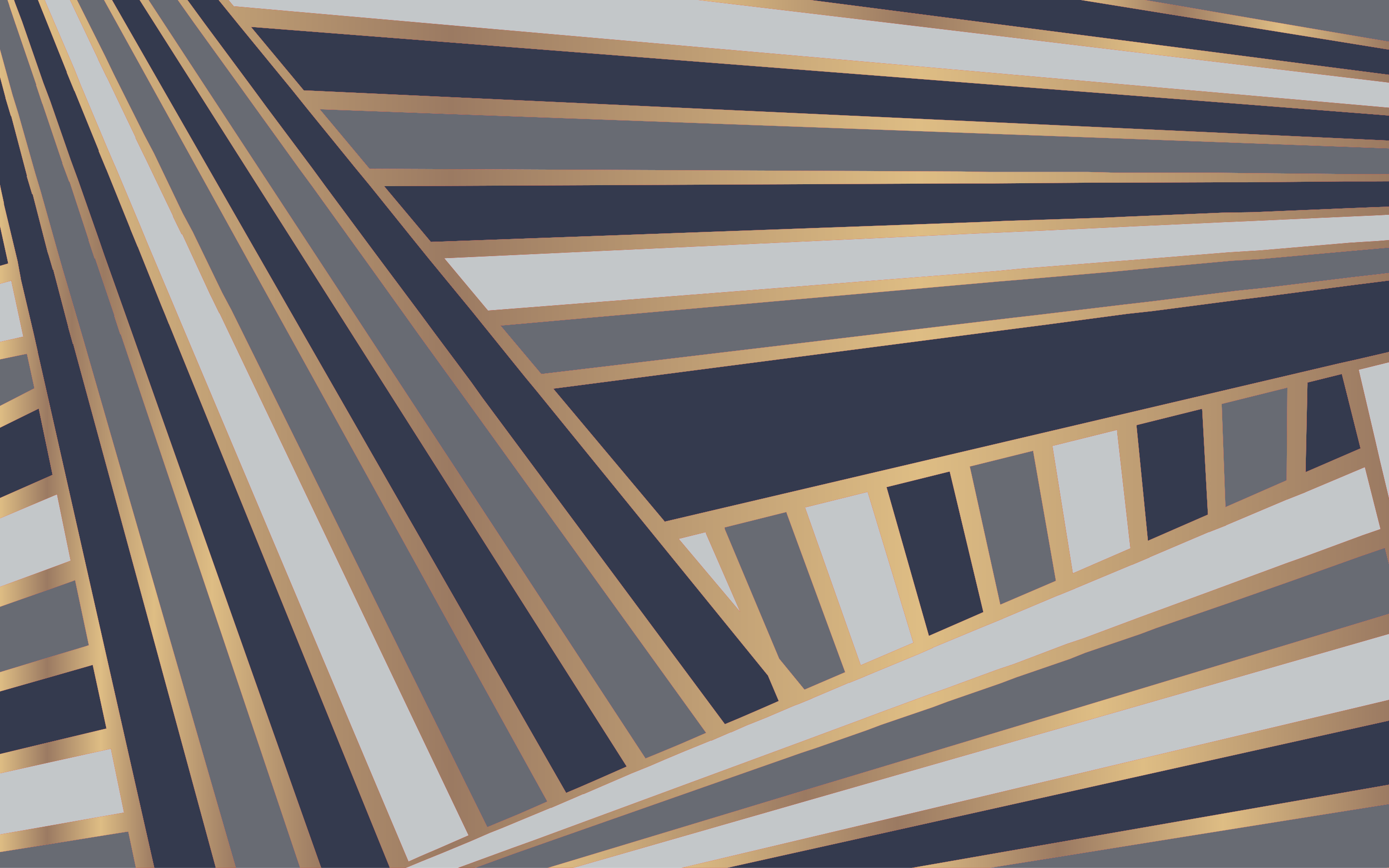 Vinylteppich Streifen auffälliges graues motiv - TenStickers