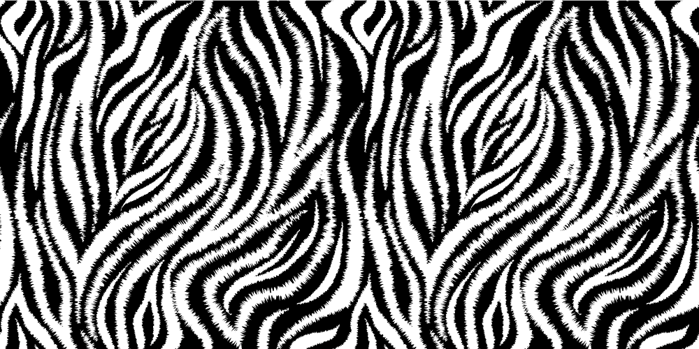 Vinyl teppich tiermuster zebra streifen print - TenStickers