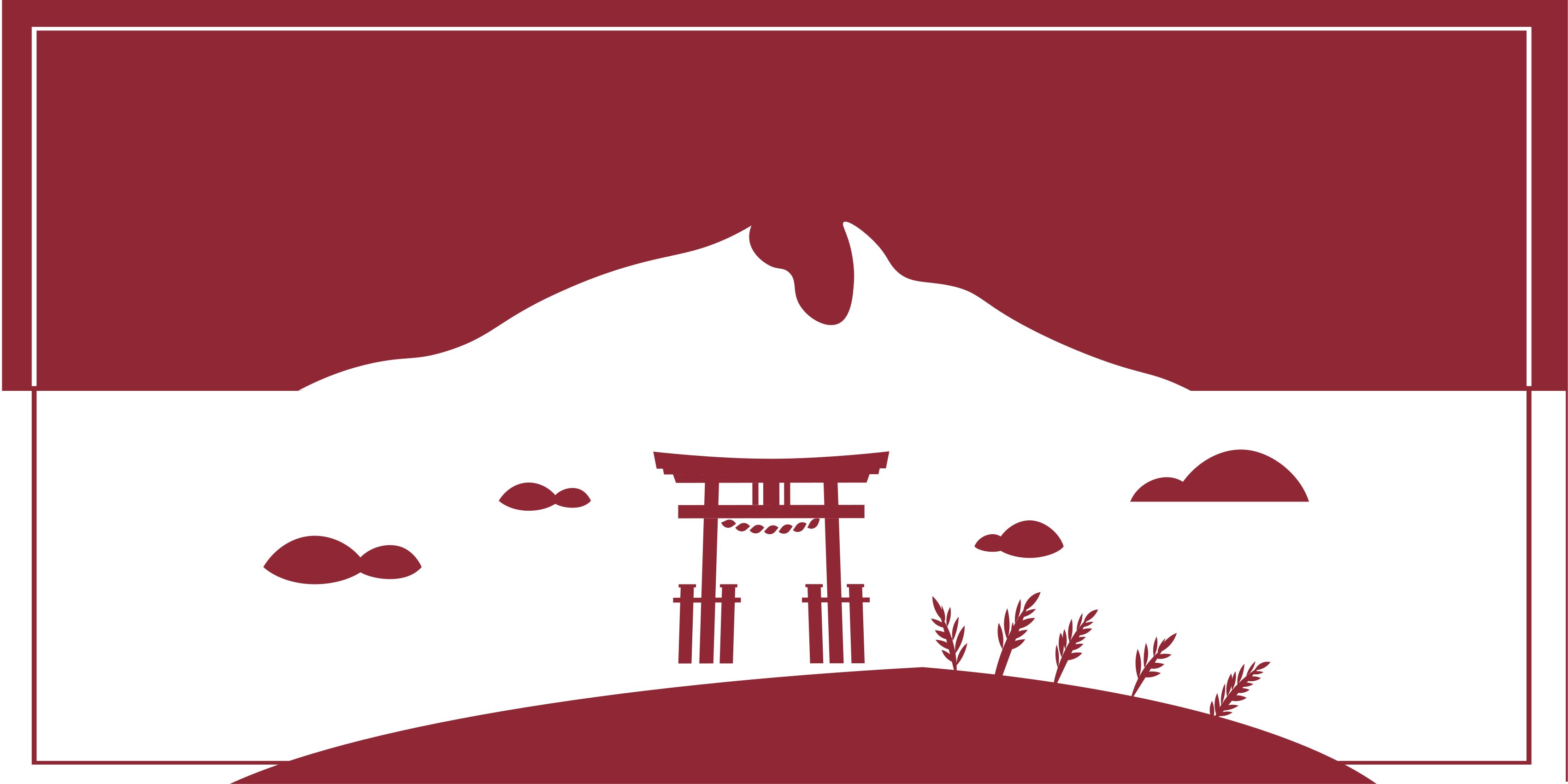 Vinyl Teppich Weltkarte japanische landschaft - TenStickers