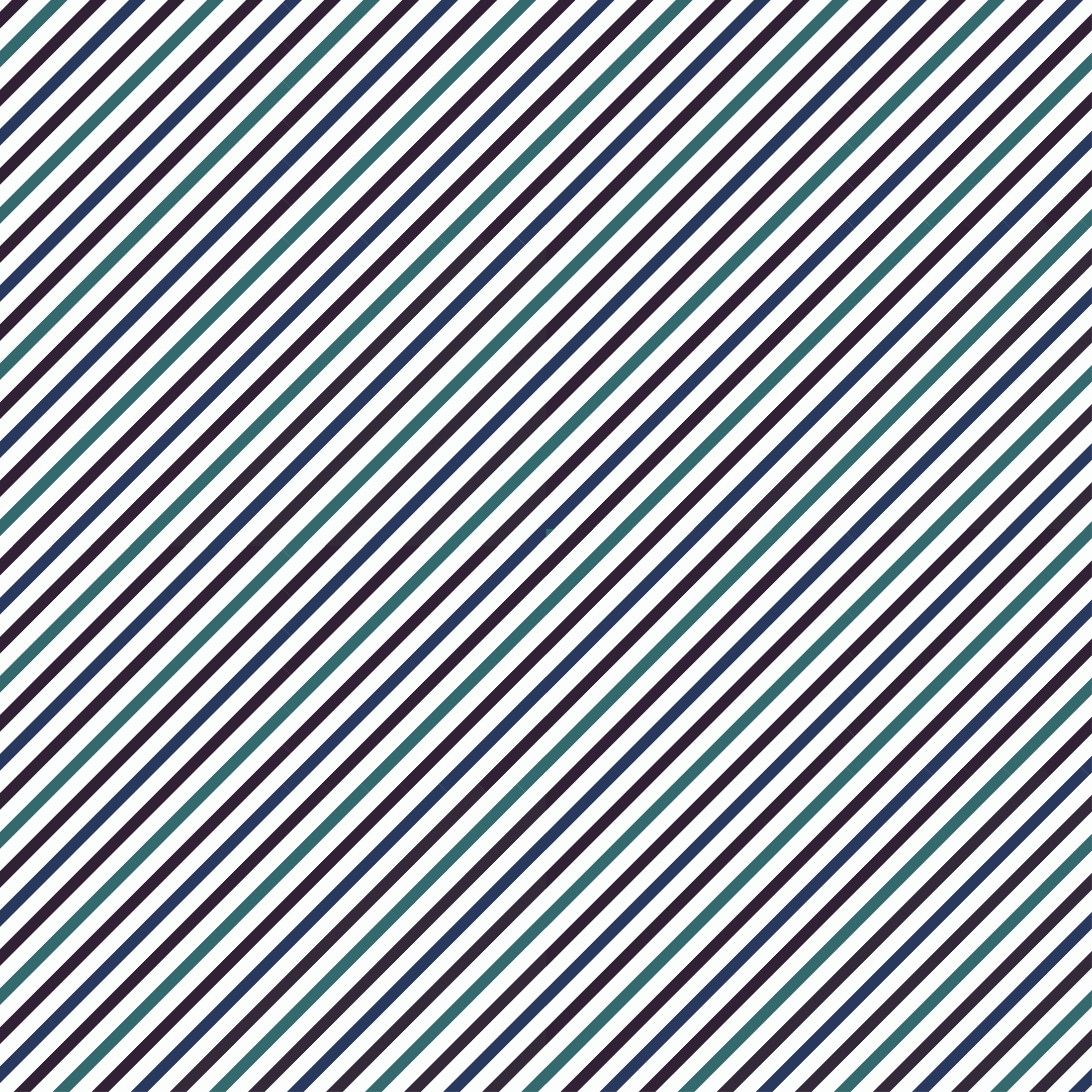 Vinylteppich Streifen diagonal grün und grau - TenStickers