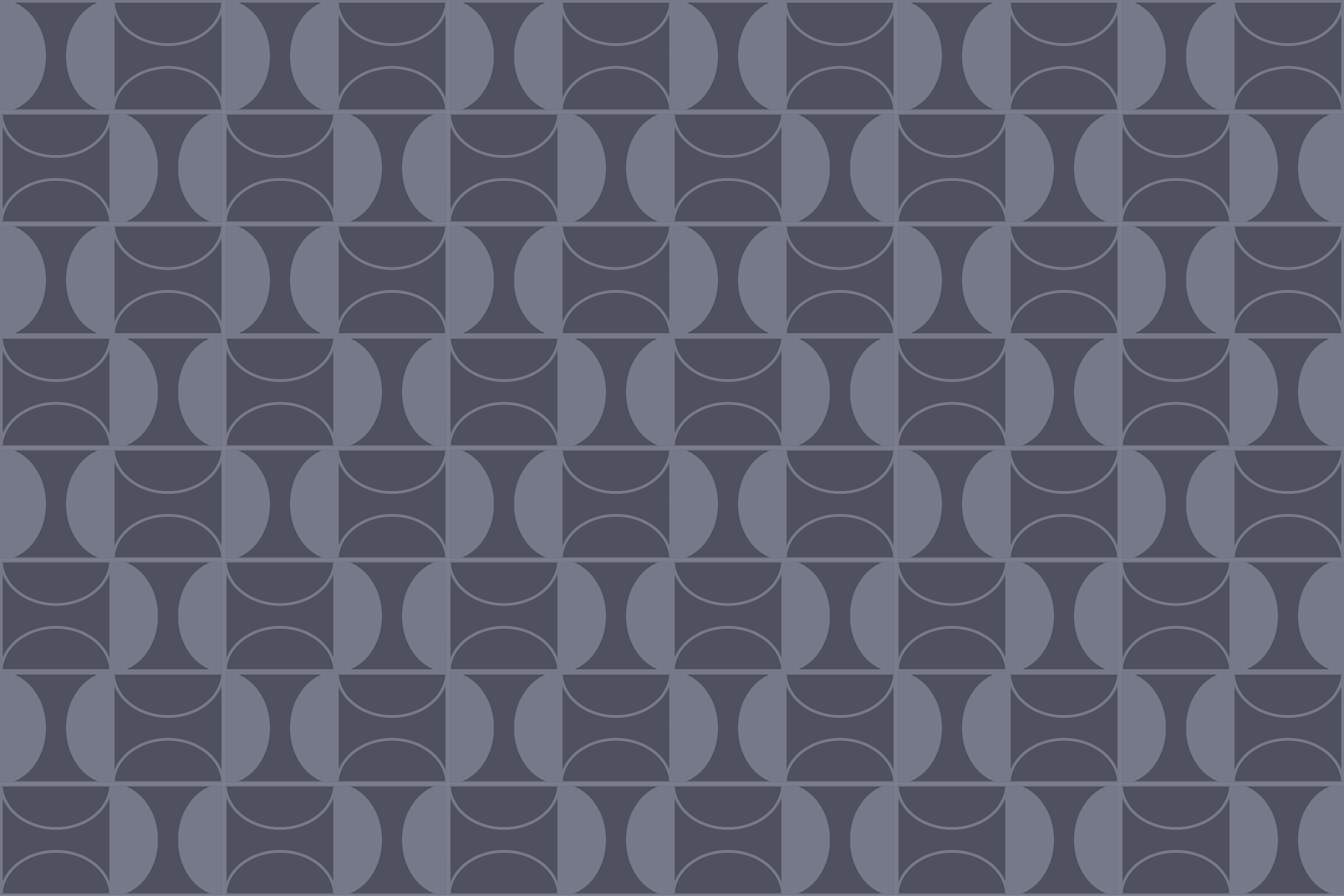 Vinylteppich Wohnzimmer Blaues Design mit "japandi style" - TenStickers