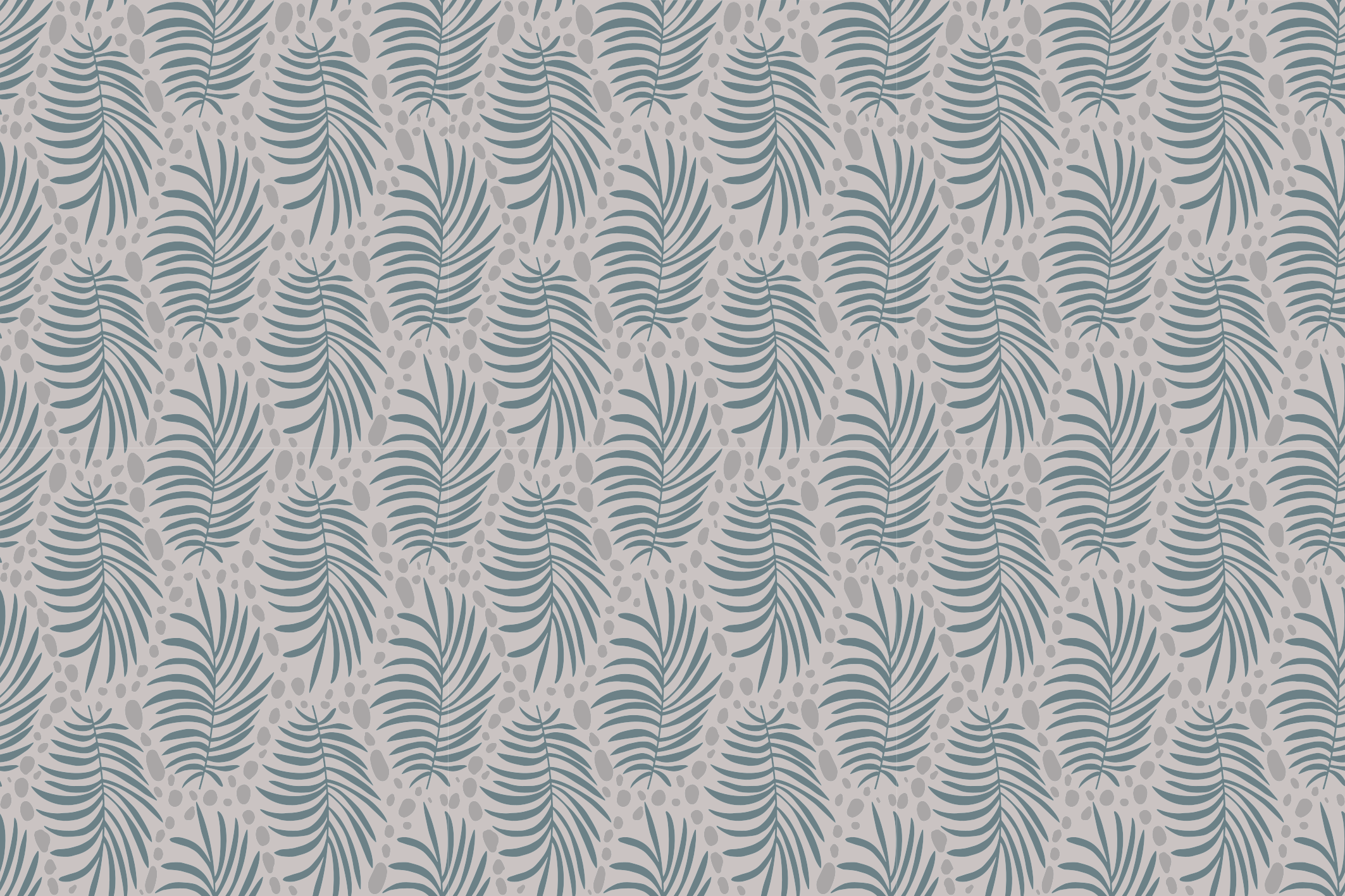 Vinyl Teppich Natur blattgrün-motiv - TenStickers