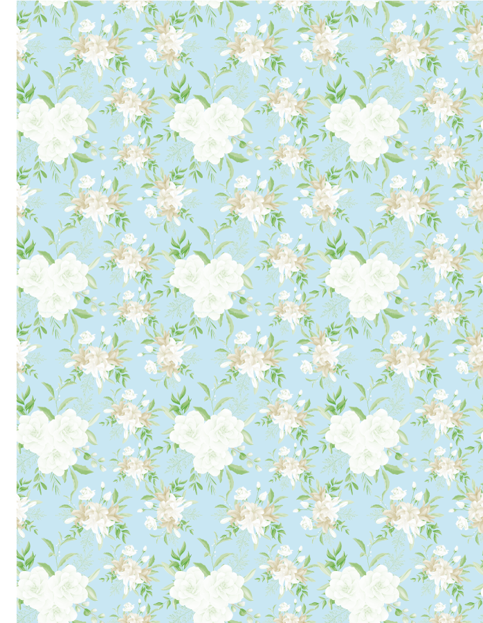 Vinyl Teppich Blumen heitere florale eleganz - TenStickers