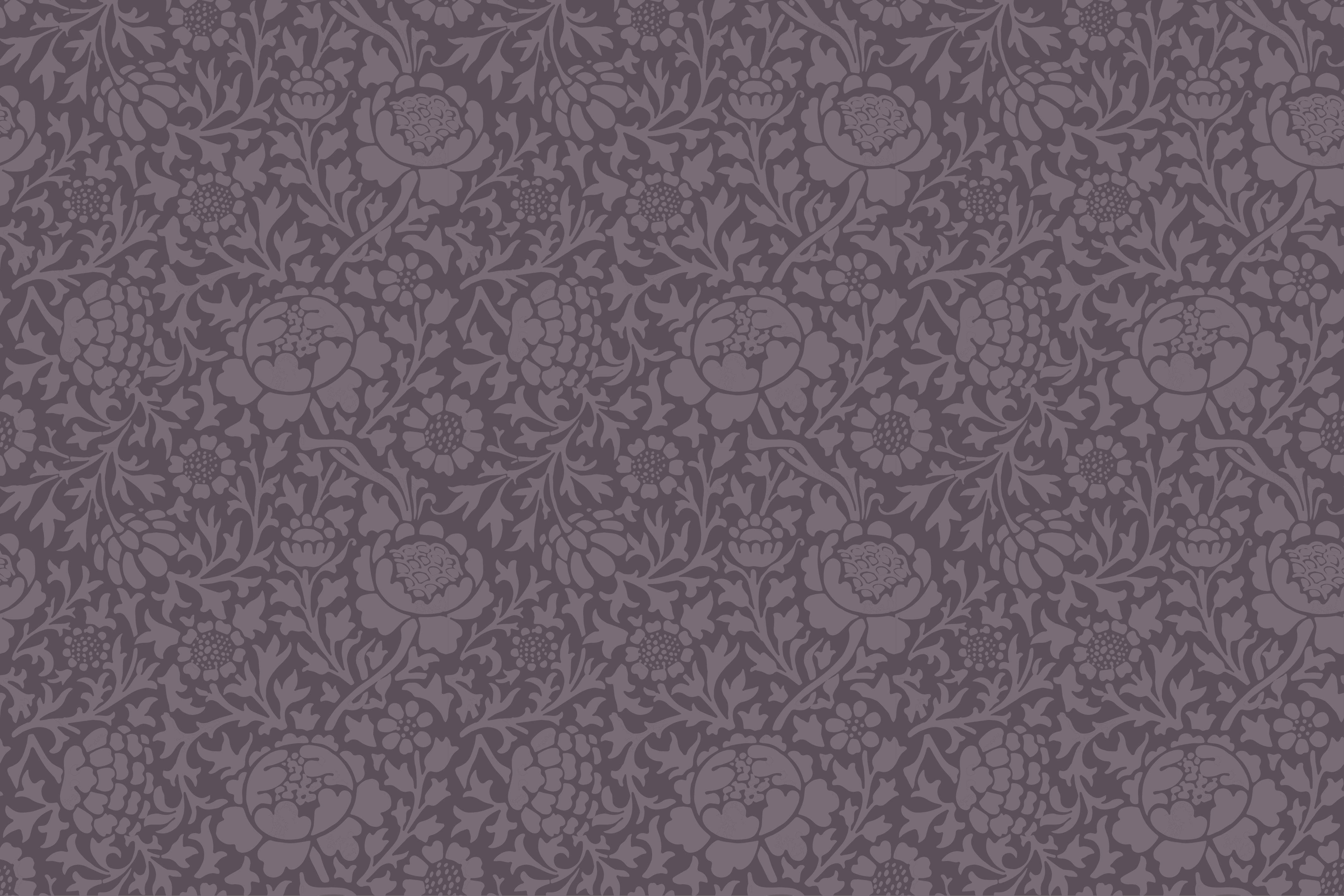 Vinyl Teppich Pflanzen elegantes Blumenmuster - TenStickers