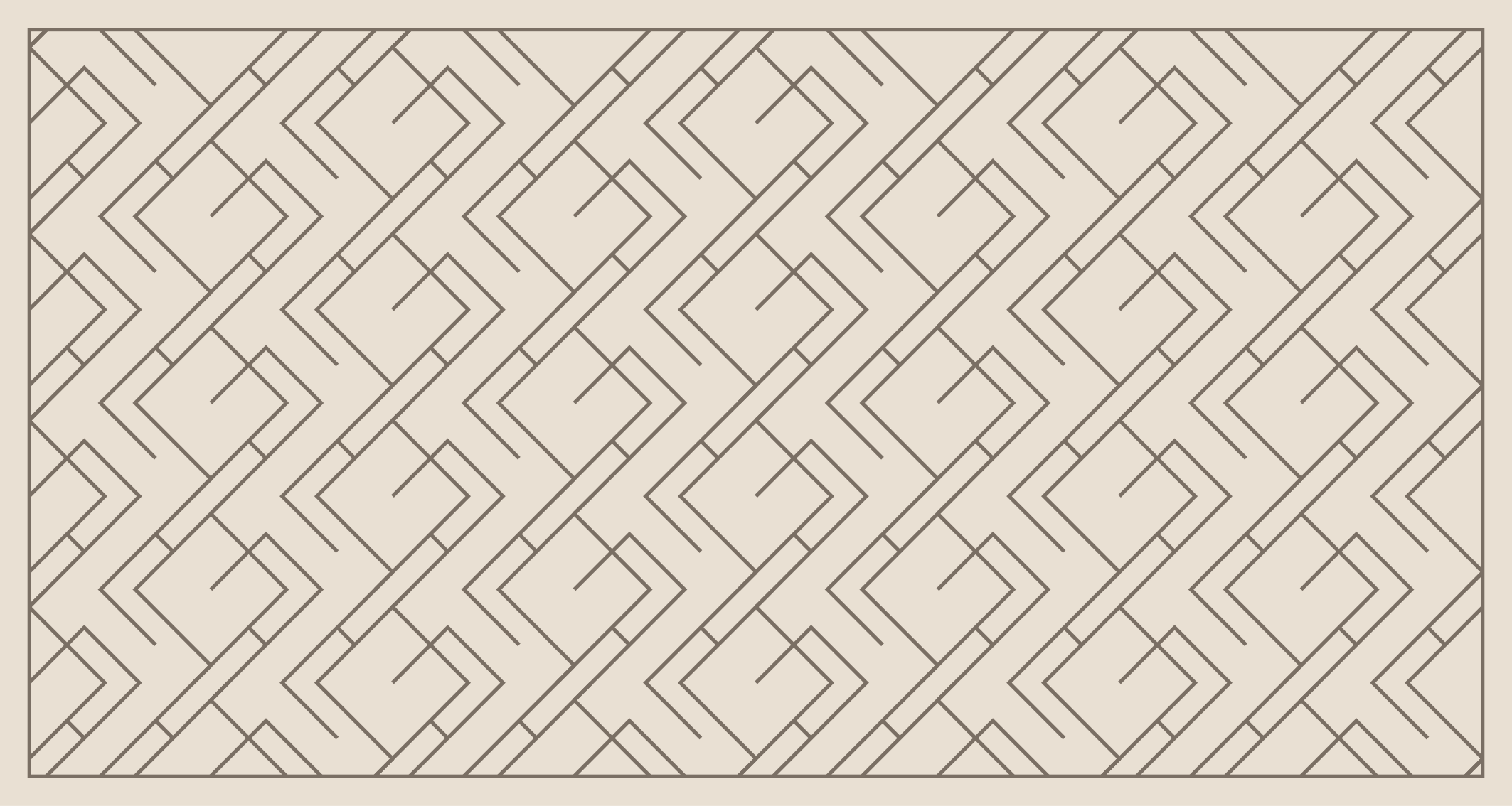 Vinyl Teppich geometrisch geometrisches labyrinth-design - TenStickers