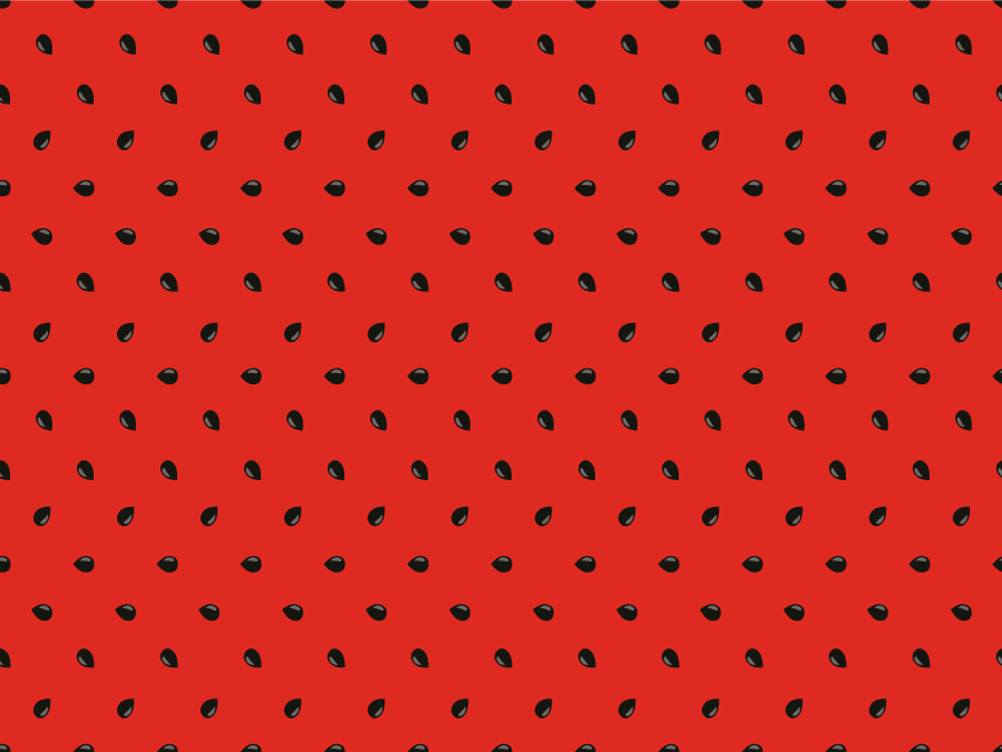 Vinyl Teppich Küche rotes samenmuster - TenStickers