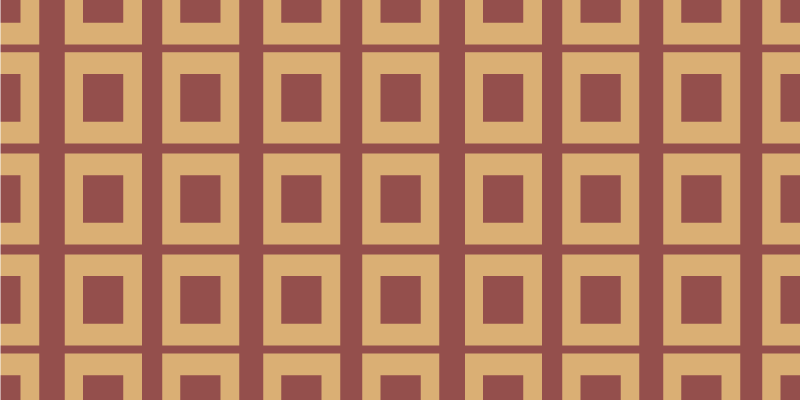 Vinyl Teppich geometrisch geometrische quadrate - TenStickers