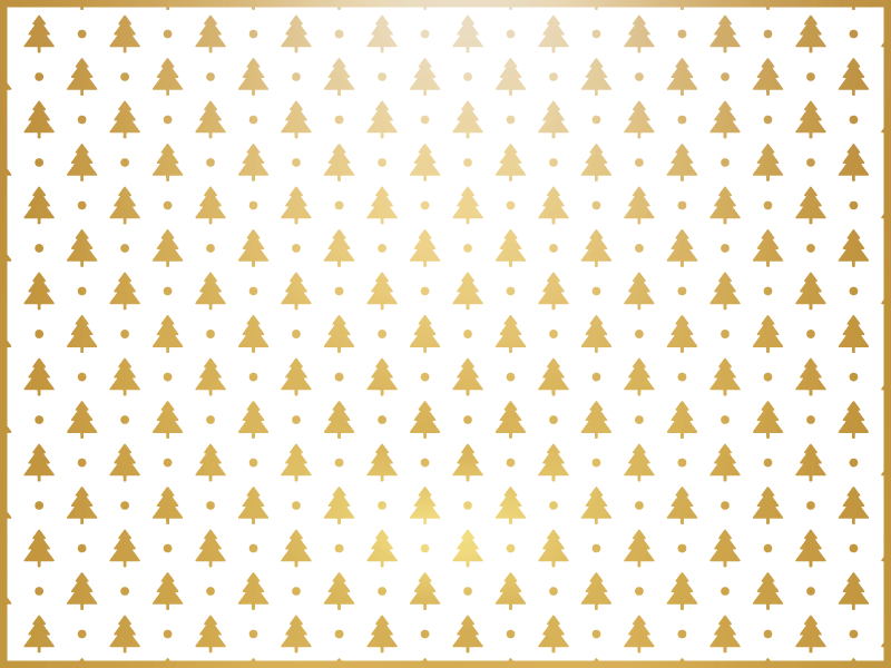 Vinyl Teppich Weihnachten festliches baummuster - TenStickers