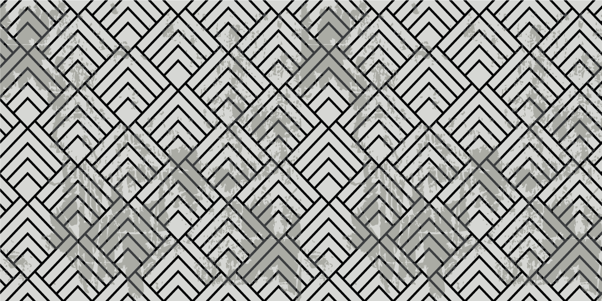Vinyl Teppich geometrisch geometrischer winkel - TenStickers