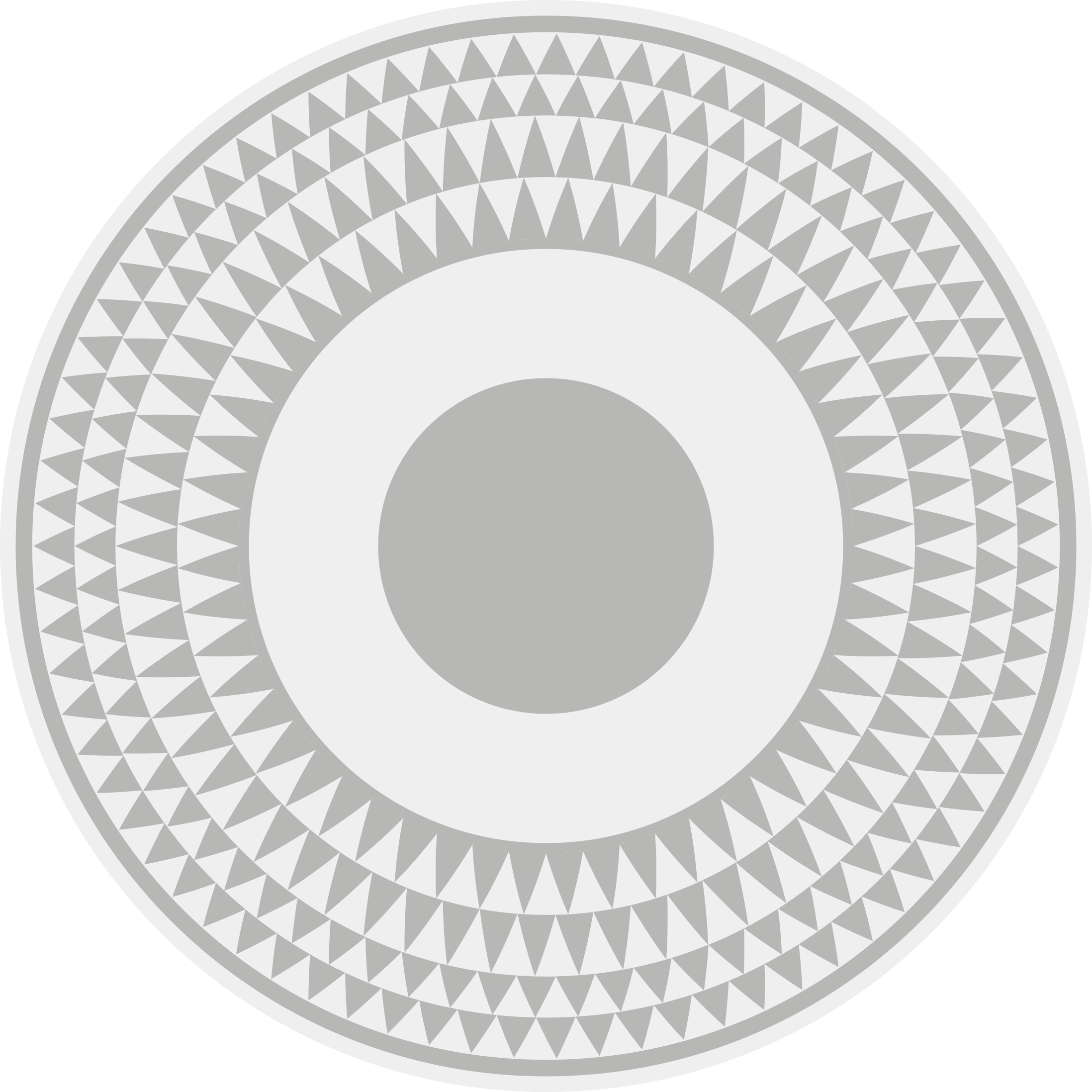 Vinyl Teppich geometrisch muster konzentrischer kreise - TenStickers