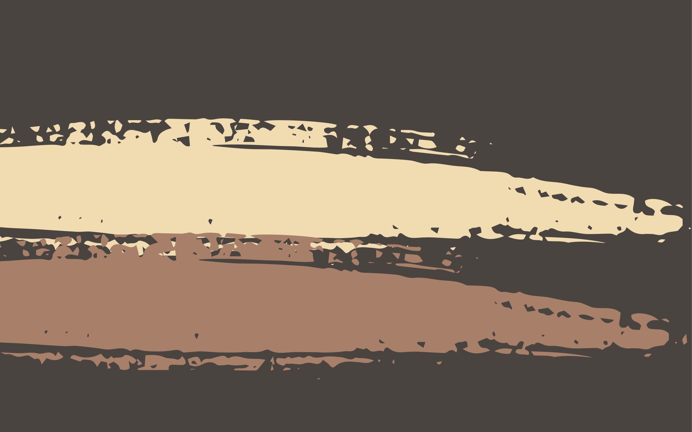 Vinyl teppich minimalistisch mit nordischem streifenmuster - TenStickers