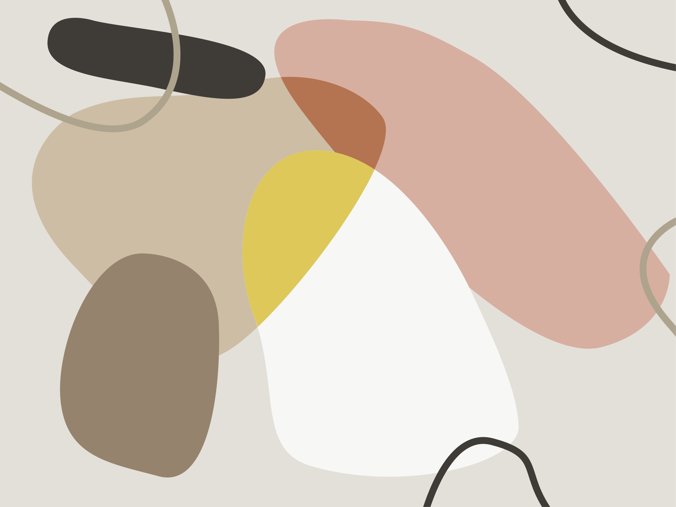 Vinyl Teppich geometrisch abstrakte formen - TenStickers