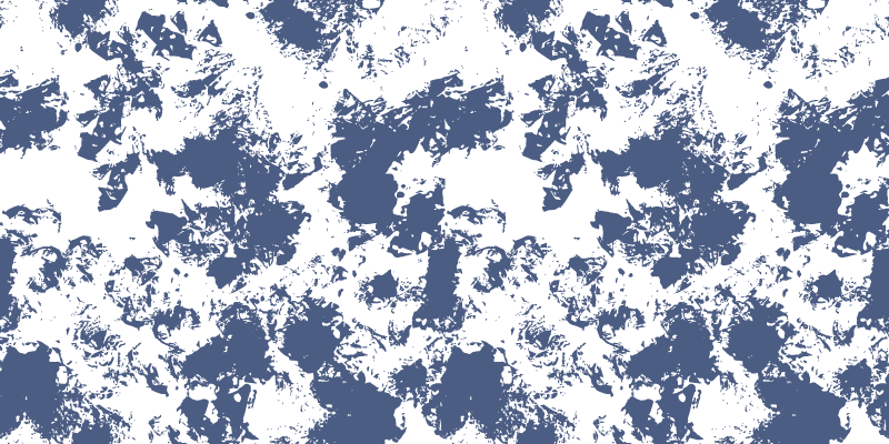 Vinyl Teppich blaues abstraktes tiermuster - TenStickers