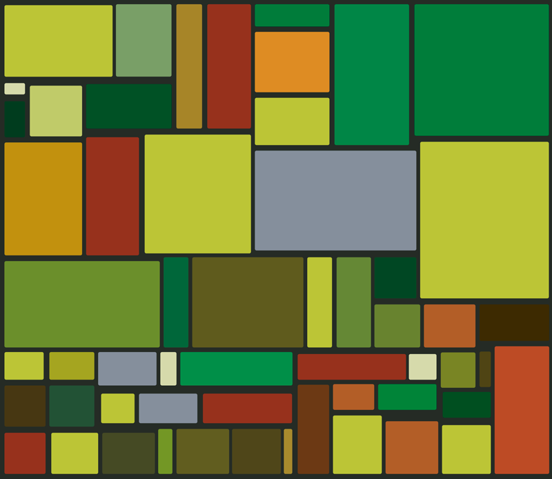 Vinylteppich geometrisch mehrfarbiges retro-mosaik - TenStickers