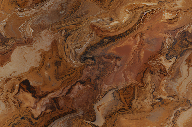 Vinyl Teppich Marmor brauner farbton - TenStickers