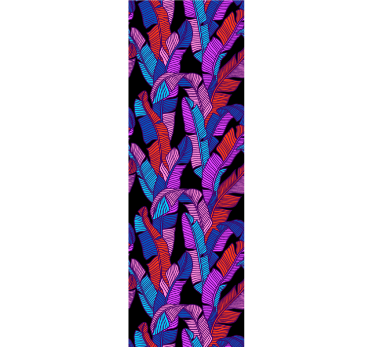 Tapete florale Ornamente großes lebendiges motiv - TenStickers