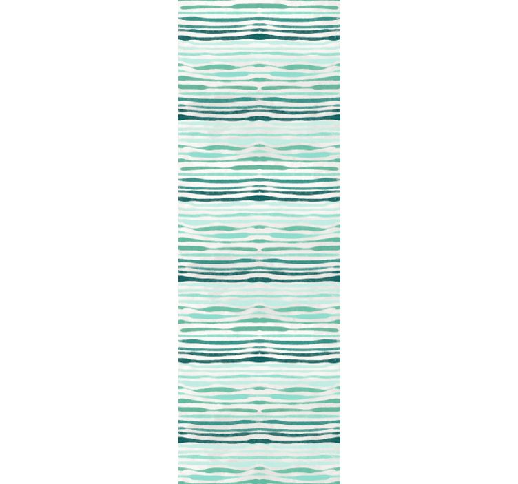 Tapete Muster flüssiges wellenmuster - TenStickers