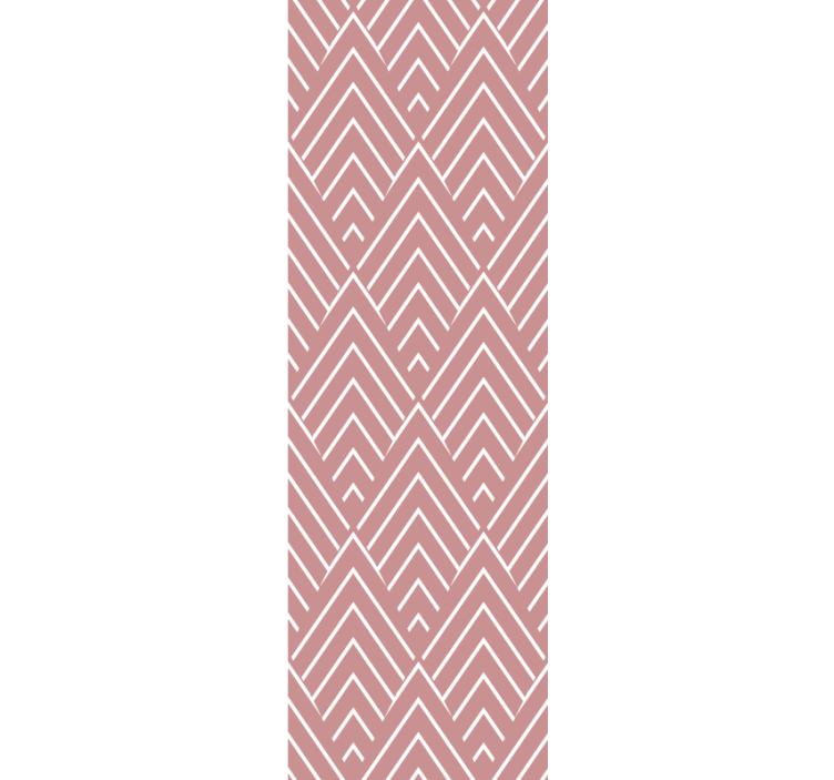 Tapete geometrisch abstraktes chevron-muster - TenStickers