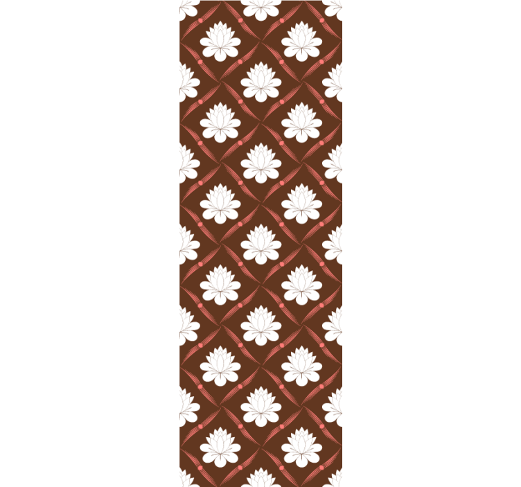 Tapete florale Ornamente lotusmusterdesign - TenStickers