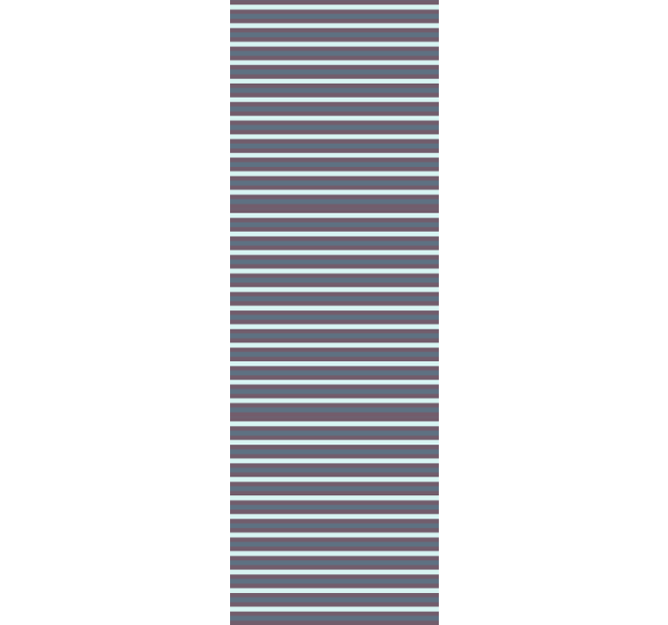 Gestreifte Tapete elegantes grau-weißes design - TenStickers