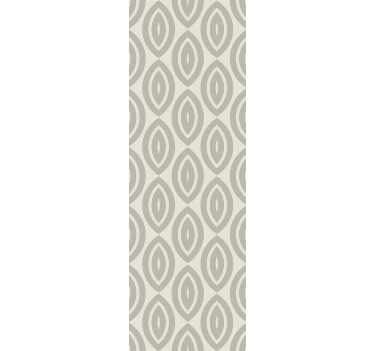 Tapete Muster elegante blattformen - TenStickers