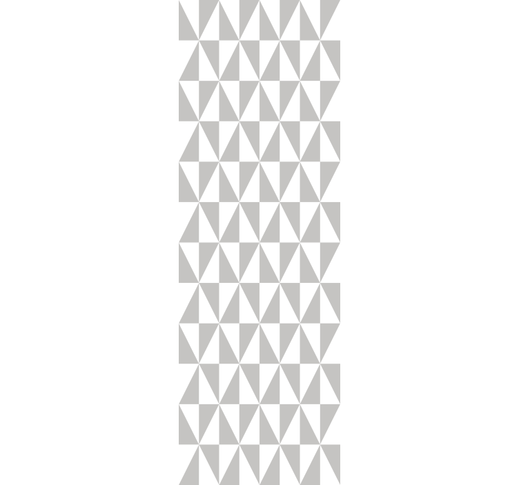 Tapete geometrisch stilvolle dreiecksanordnung - TenStickers