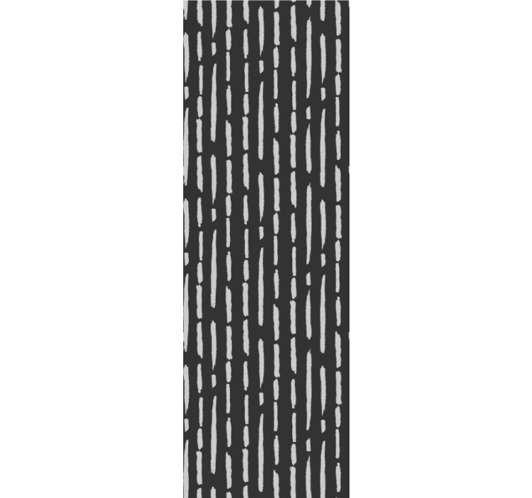 Tapete Muster gestapelte vertikale linien - TenStickers