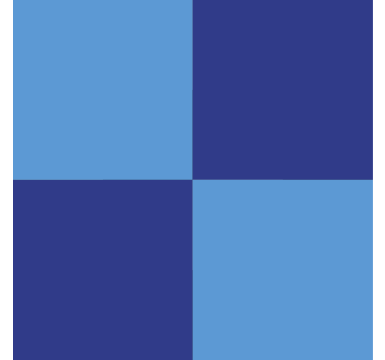 Tapete Fliesen dunkles und blaues motiv - TenStickers