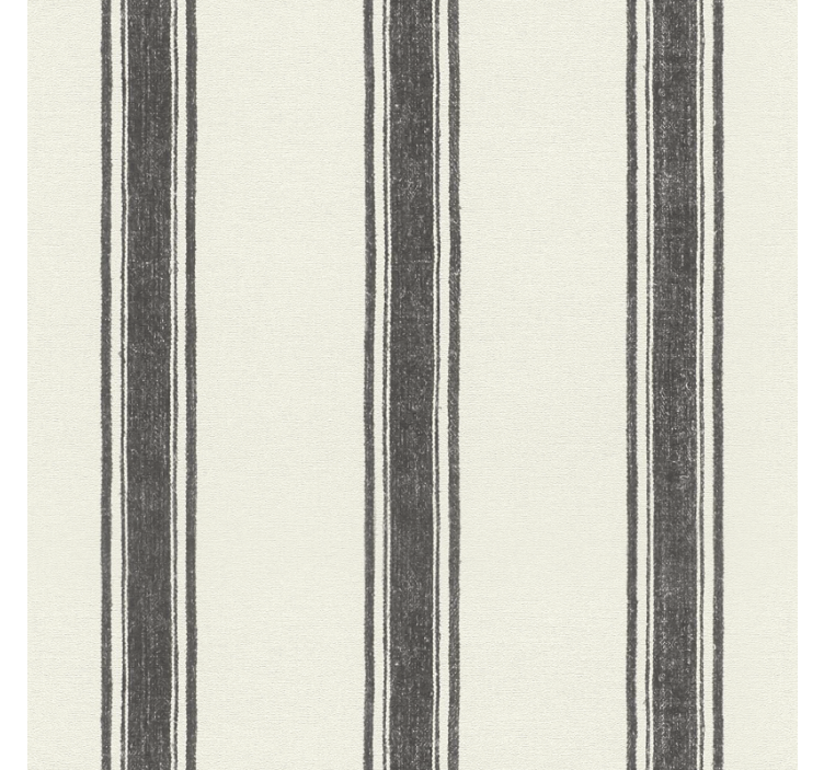 Geometrische tapete schwarz diplomatische linien - TenStickers