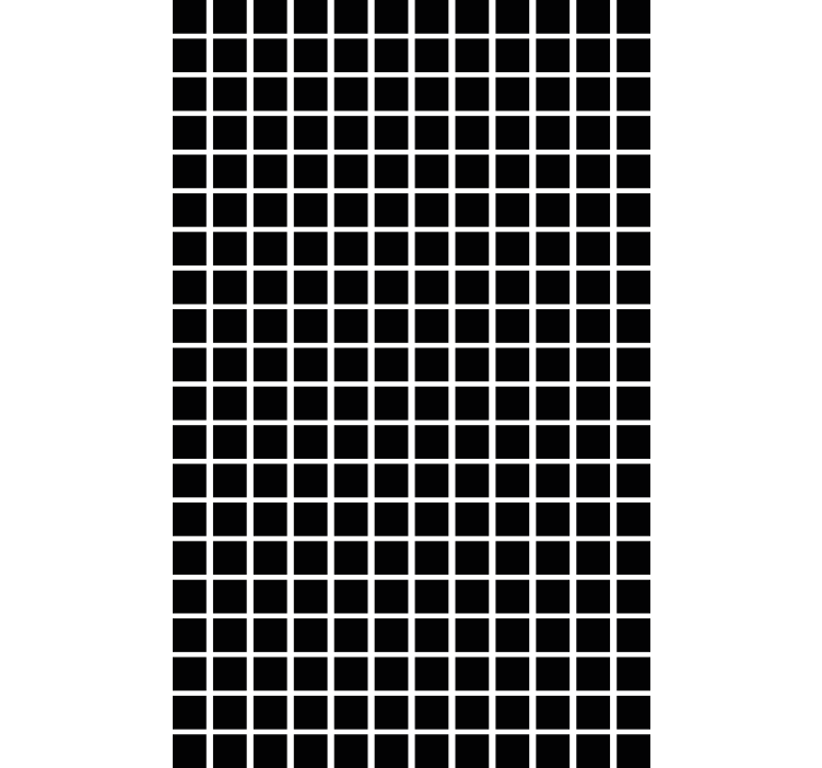 Tapete geometrisch graue quadrate skala - TenStickers