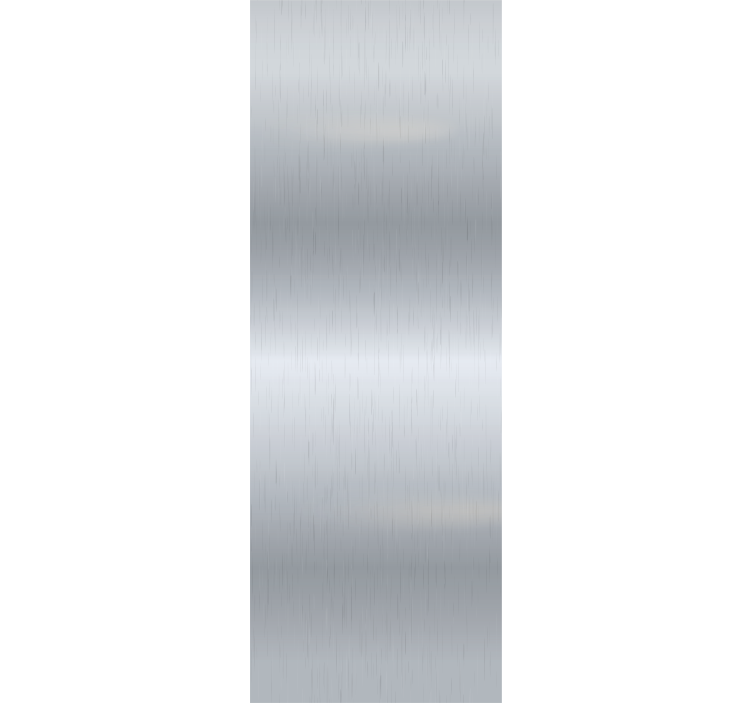 Ornament tapete in grauer stahlimitation - TenStickers