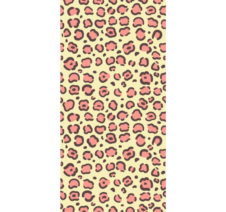 Tapeten schlafzimmer mit leopardenfell-optik - TenStickers