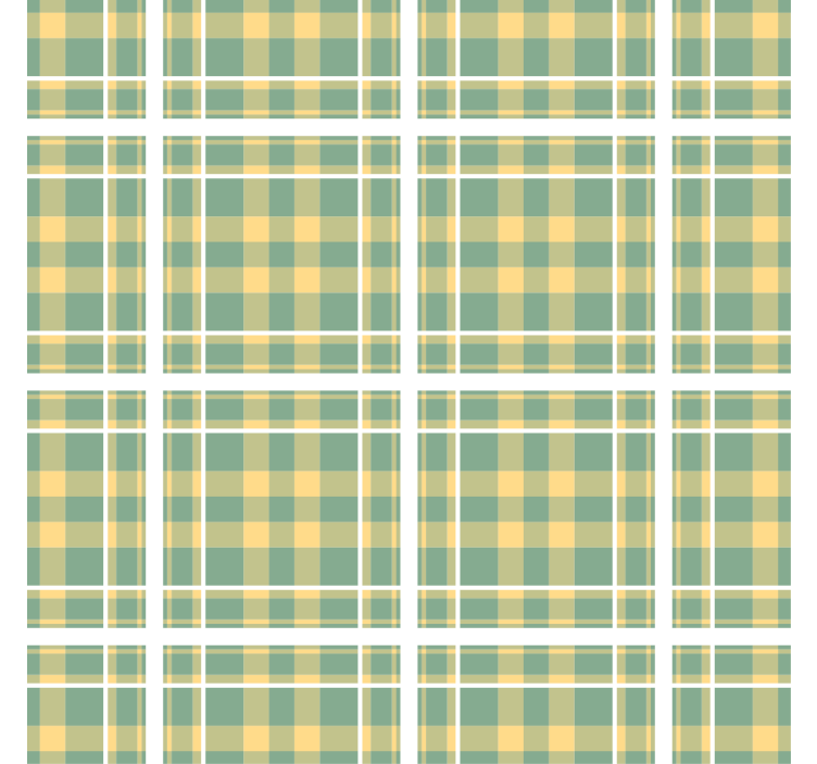 Tapeten schlafzimmer mit kariertem druck - TenStickers