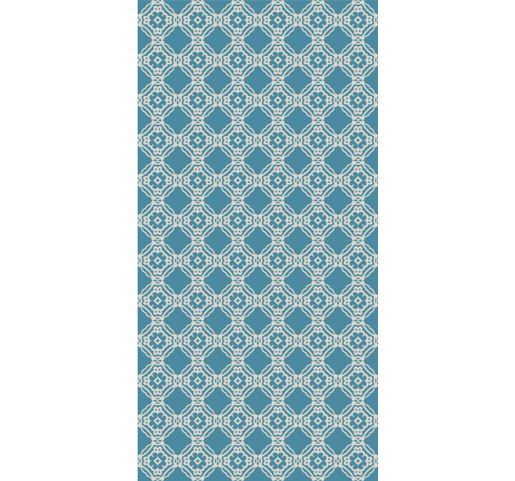 Tapeten schlafzimmer mit komplexem geometrischen muster - TenStickers