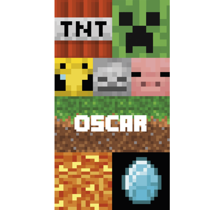 Tapete muster gaming geometrisches design - TenStickers