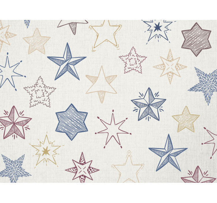 Weihnachtstapete natürliches weihnachten - TenStickers