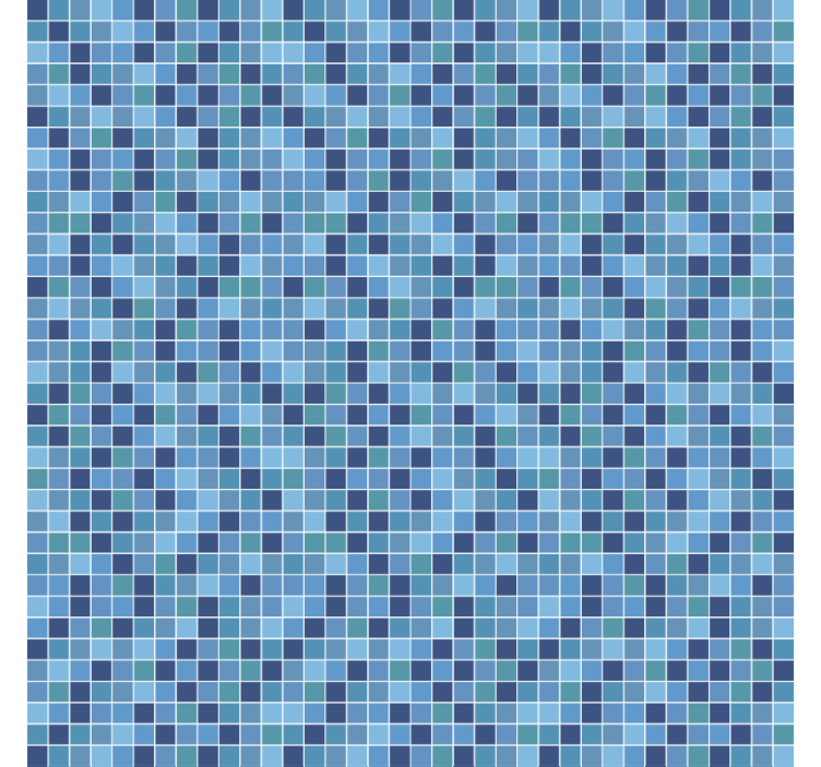 Tapete büro geometrisches mosaiktextil - TenStickers