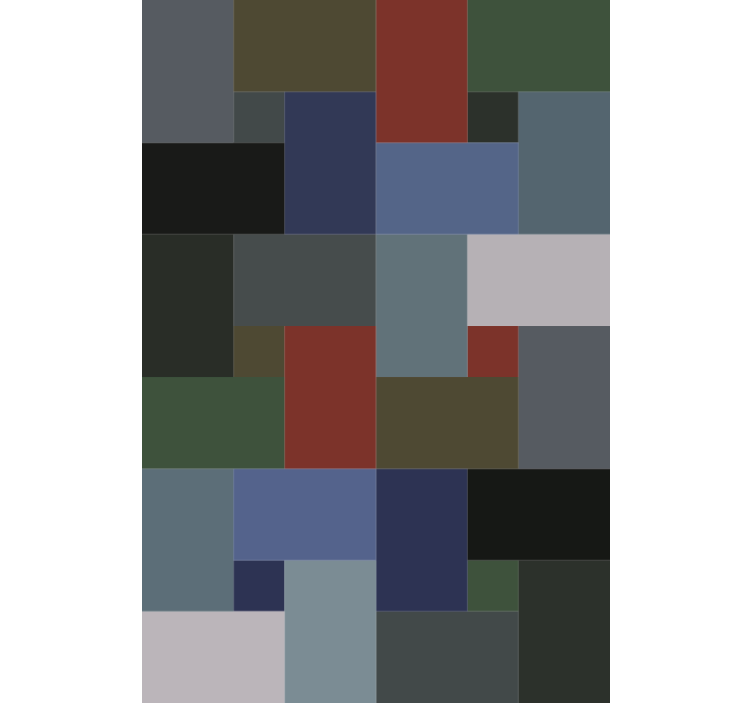 Tapete büro einfarbige moderne fliese - TenStickers