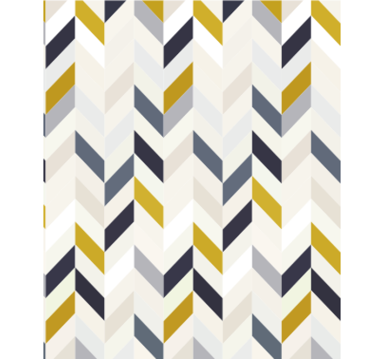 Tapete esszimmer chevron zickzack muster - TenStickers