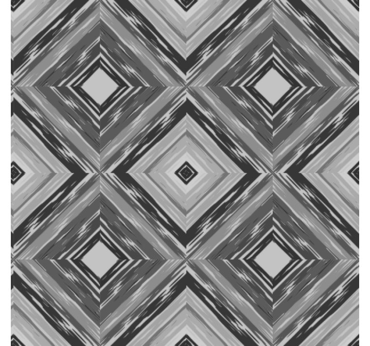 Geometrische tapete diamant illusion - TenStickers