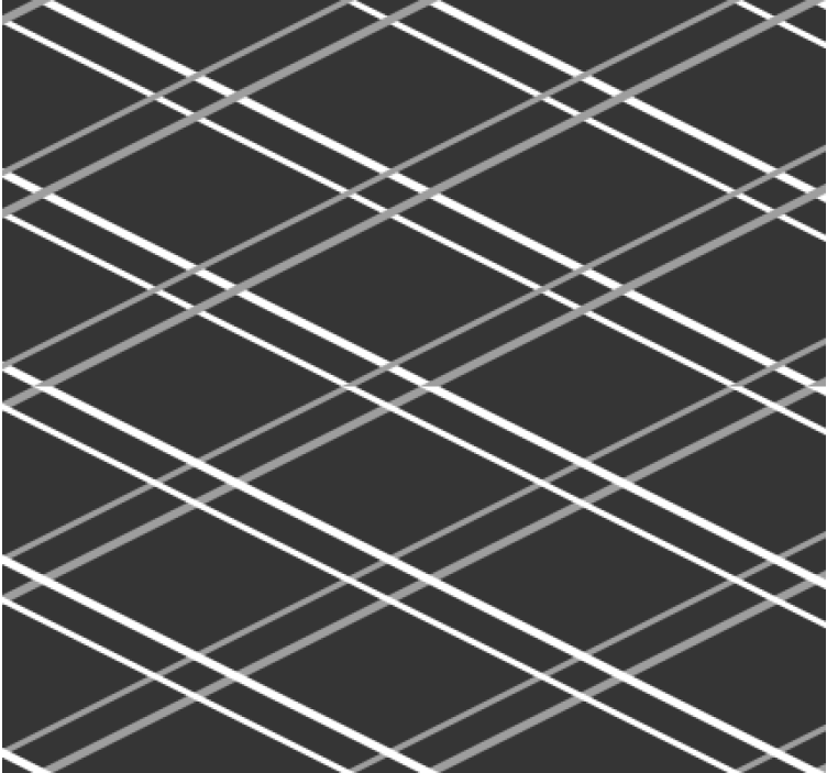 Tapete geometrisch mit geometrischen linienmustern - TenStickers