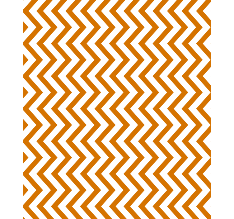 Geometrische tapete mit chevron-motiv charme - TenStickers