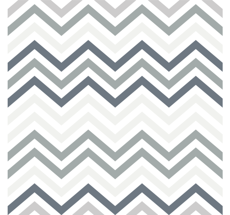 Tapete geometrisch mit schickem chevron-muster - TenStickers
