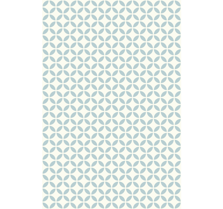 Tapete fliesen mit kreisförmigem muster - TenStickers