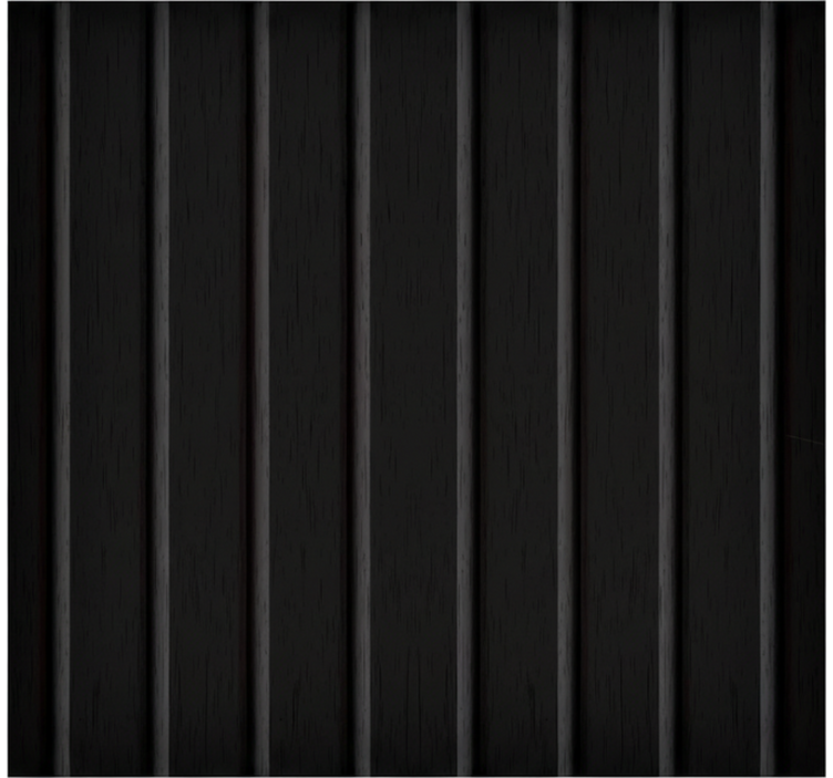 Tapete wohnzimmer rustikales schwarzes paneel - TenStickers