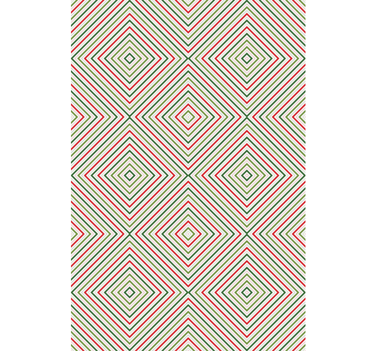 Tapete muster mit geometrischen formen - TenStickers