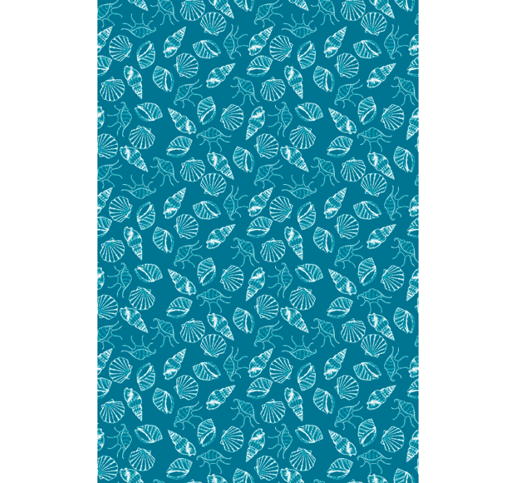 Tapete wohnzimmer mit blattmuster oberfläche - TenStickers