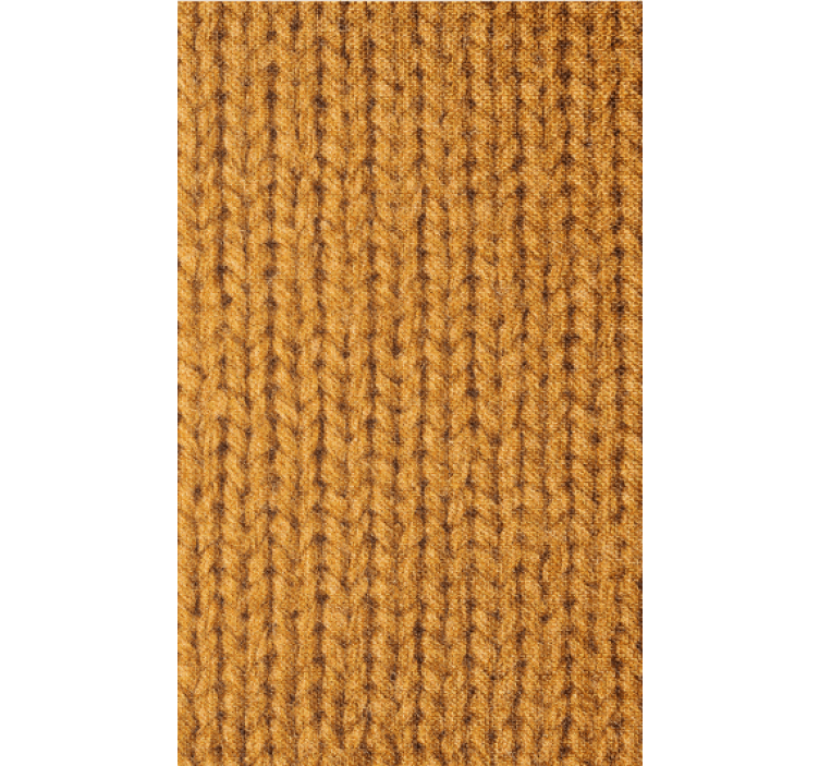 Tapete wohnzimmer mit gestricktem stoffmuster - TenStickers